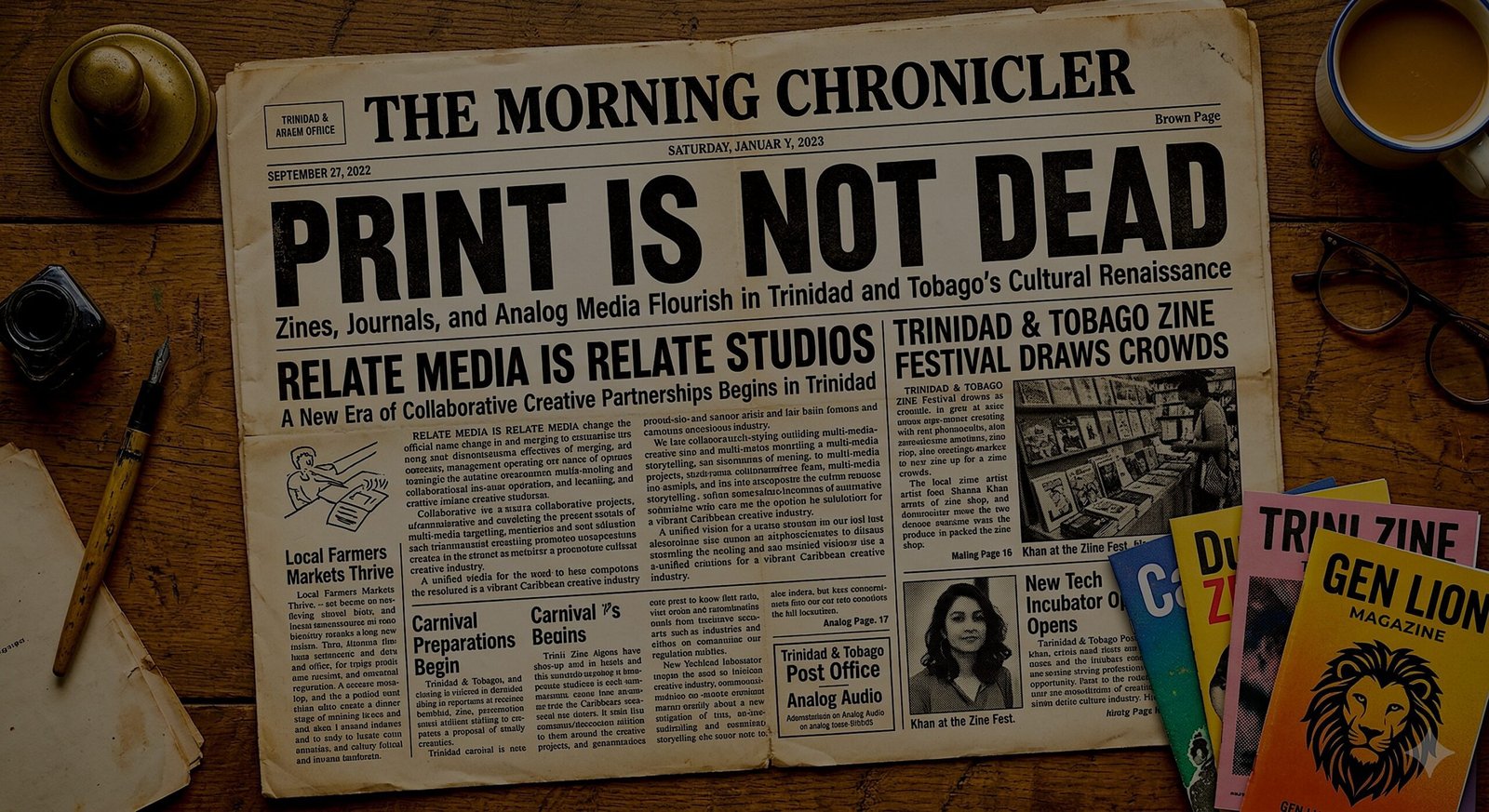 Print Is Dead.. Isn’t it?